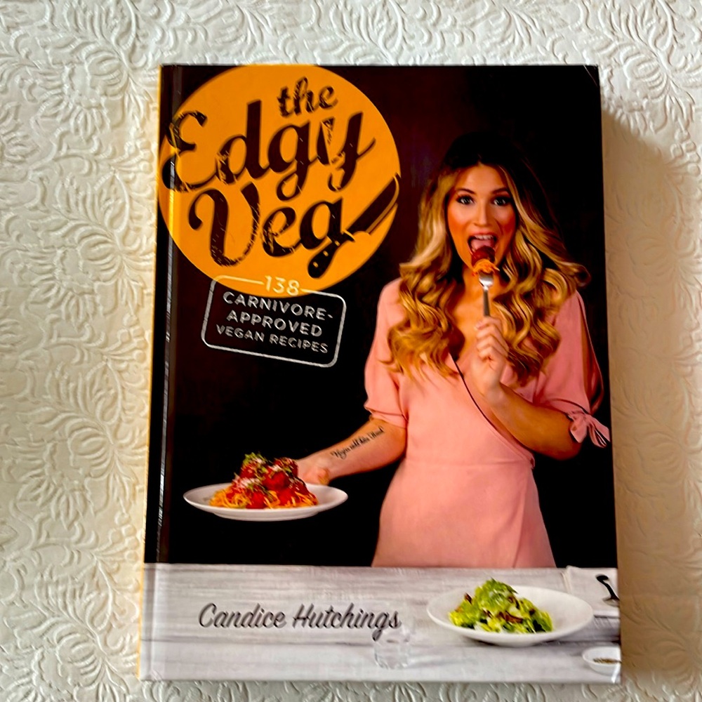 Hard cover book “The Edgy Veg”